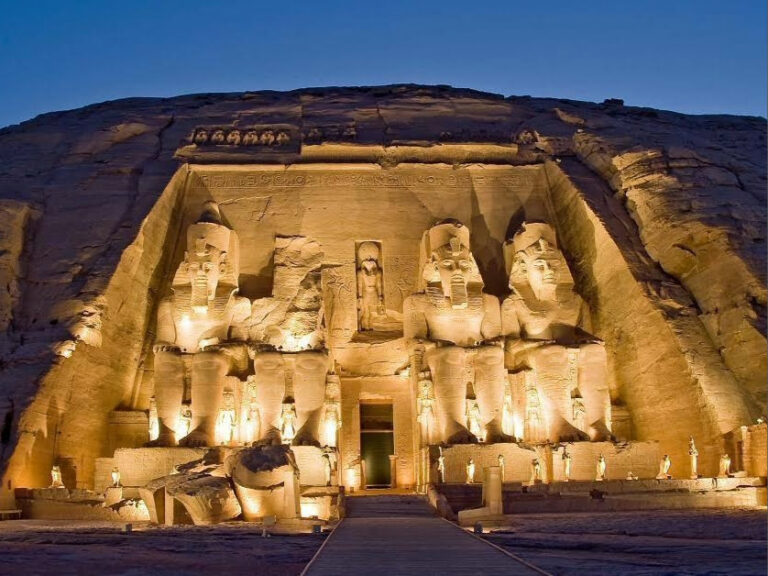 O Templo de Abu Simbel