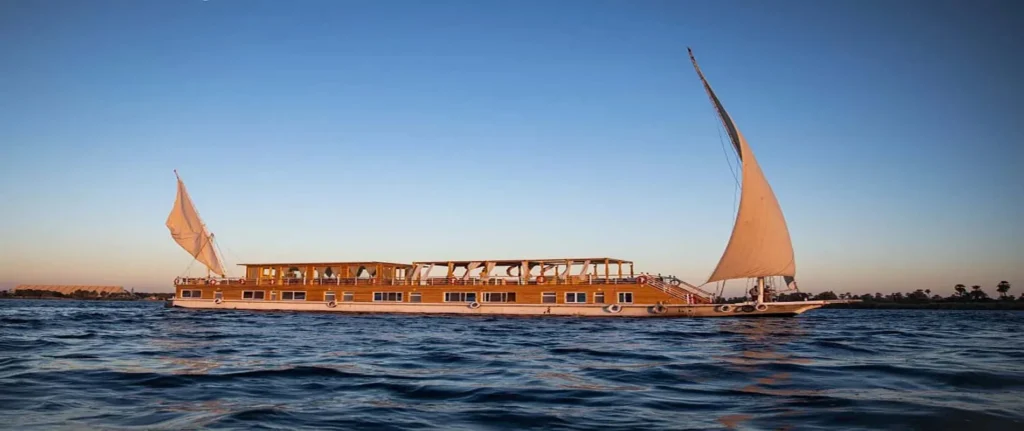 Dahabiya Crucero Nilo Akhnaton 5 Días Luxor Asuán