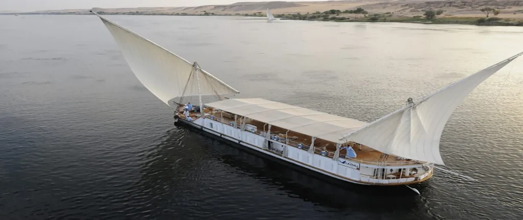 Dahabiya Crucero Nilo Lazuli Albatros 6 Días Luxor Asuán